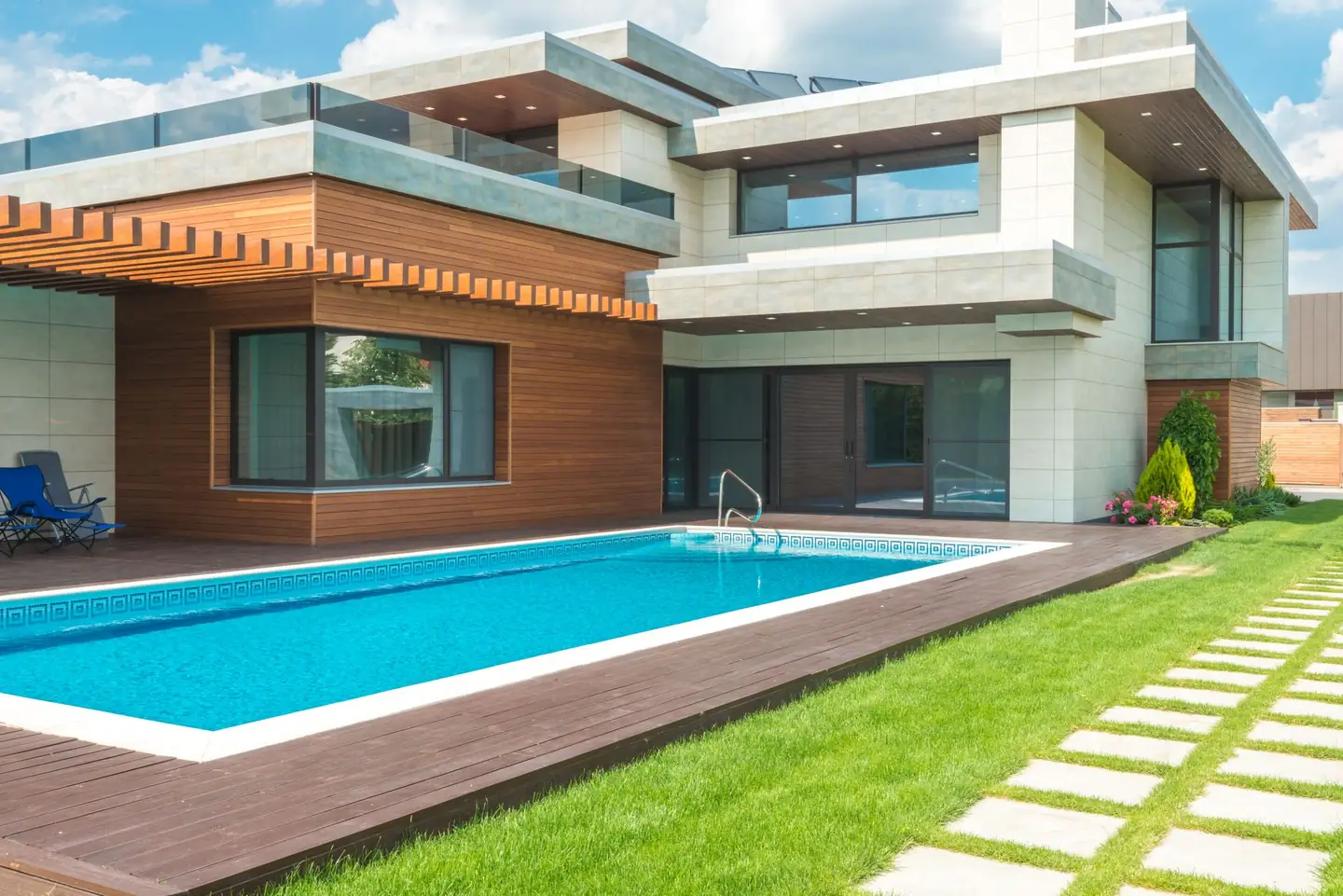 Swimming pool built in Hassall Grove, NSW